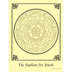 The Sigillum Dei Emeth Pagan Poster